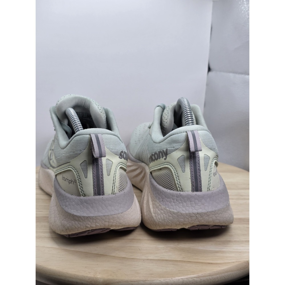 Womens Size 9.5 - Saucony Triumph 22 Vanilla White Running Shoes S10964-145 - Picture 6 of 9